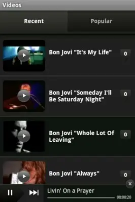 Bon Jovi android App screenshot 0