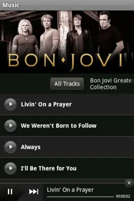 Bon Jovi android App screenshot 1